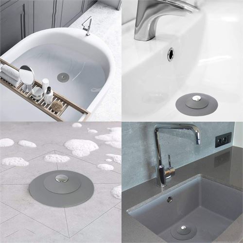 Takaz Global Lavabo Küvet Artık ve Saç Avcısı Design 3 ADET