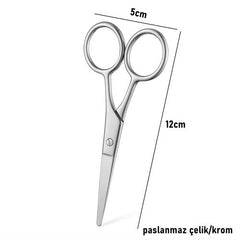 Takaz Global Bıyık Sakal Düzeltme Makası 12 cm