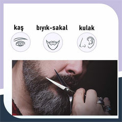 Takaz Global Bıyık Sakal Düzeltme Makası 12 cm