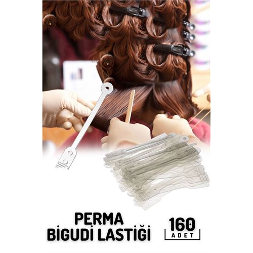 Takaz Global Elastik Perma Bigudi Lastiği 160 Adet Zegarra Design