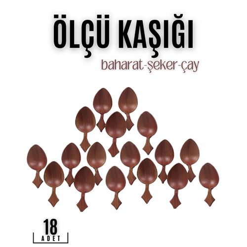 Takaz Global  Baharat Ölçü Kaşığı 18 ADET Schepper Design