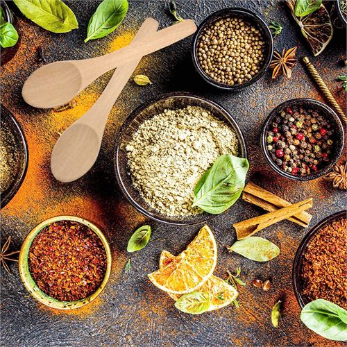 Takaz Global Ahşap Baharat Kaşığı Barnhard Design 18 li PAKET
