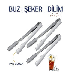Takaz Global Buz Maşası Tiffany Design 3 lü PAKET
