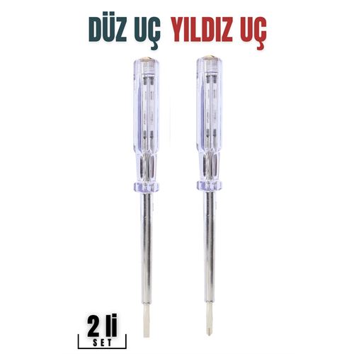 Takaz Global Düz Yıldız Uç Kontrol Kalemi Seti