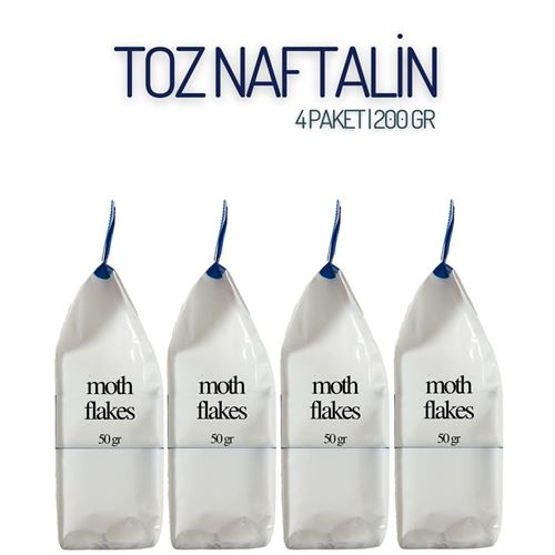 Takaz Global Toz Naftalin 4 lü Paket 200 Gram 718720