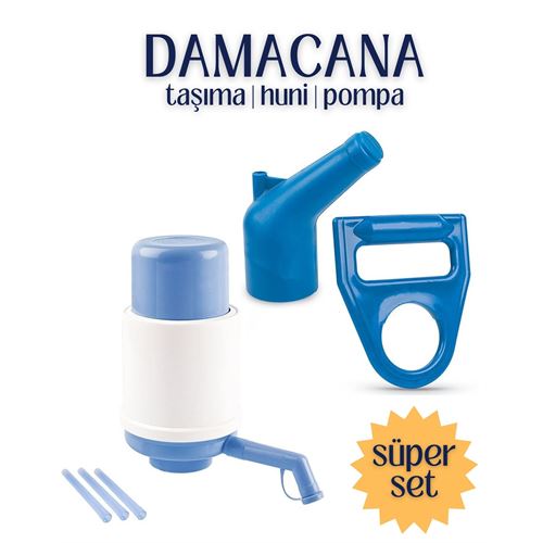 Takaz Global Damacana Huni Taşıma Pompa Seti