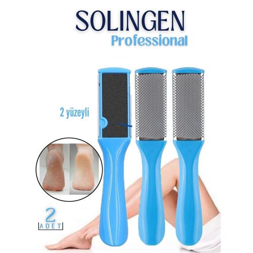 Takaz Global Topuk Rendesi ve Törpü 2 li Set Solingen Professional 718763