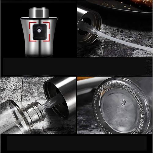 Takaz Global Zeytinyağı Püskürtücü Cam Sprey Zengrili Design