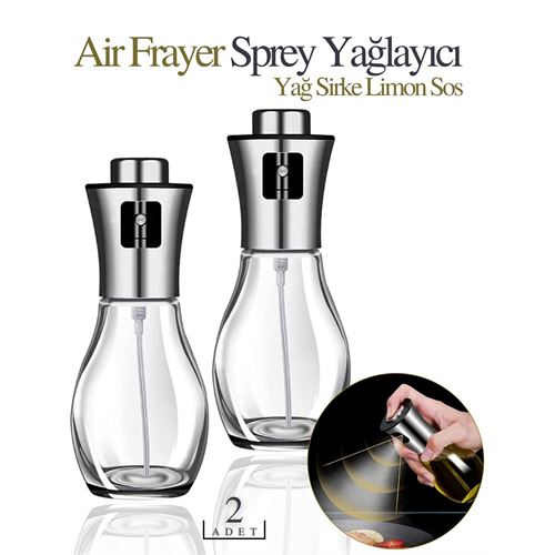 Takaz Global Zeytinyağı Püskürtücü Cam Sprey Zengrili Design