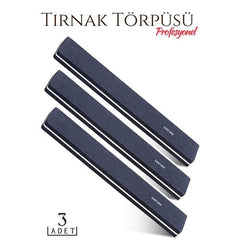 Takaz Global Manikür Pedikür Tırnak Törpüsü 100/180 Grid Profesyonel 3 Adet