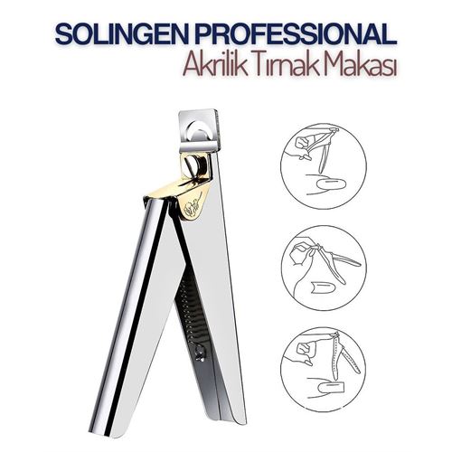 Takaz Global Akrilik Tırnak Makası Solingen Professional