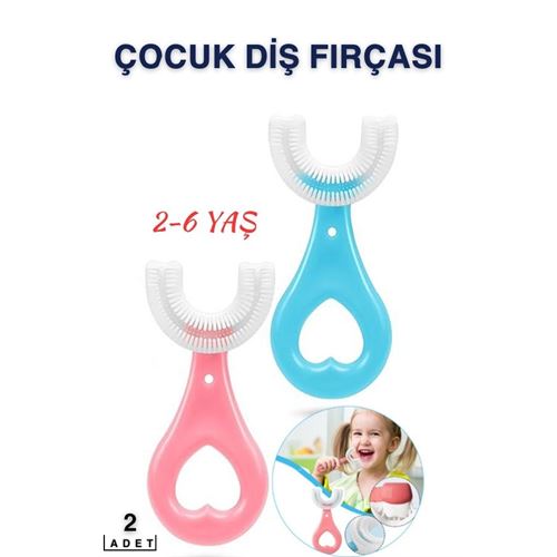 Takaz Global Çocuk Diş Fırçası 2-6 Yaş 2 Lİ Paket