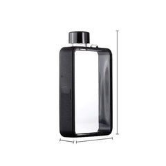 Takaz Global 380 Ml Flat Matara A5 Design SİYAH