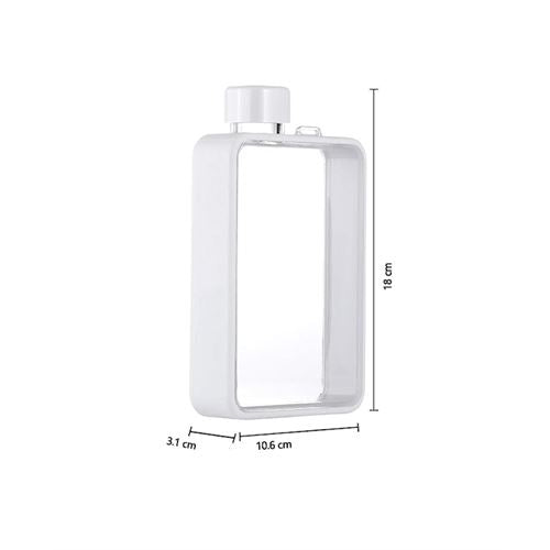Takaz Global 380 Ml Flat Matara A5 Design BEYAZ
