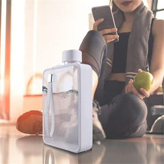 Takaz Global 380 Ml Flat Matara A5 Design BEYAZ