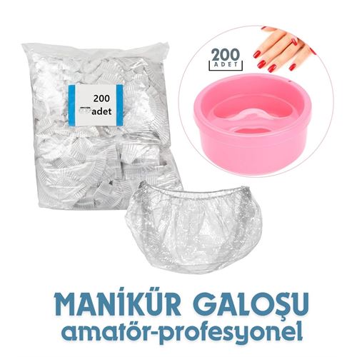Takaz Global Manikür Galoşu 200 lü PAKET 718846