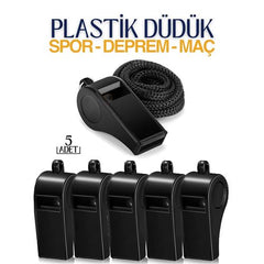 Takaz Global 5 li Spor ve Deprem Düdüğü Sigefriedo Design