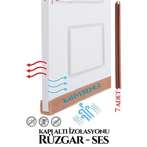 Takaz Global Kapı Altı U Tipi Soğuk Rüzgar Kesici 7 ADET