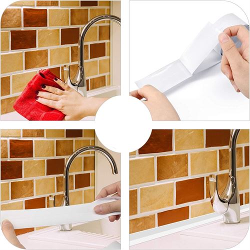 Takaz Global Su Geçirmez Küvet Lavabo Duş Bandı 9 Metre Flexia Design