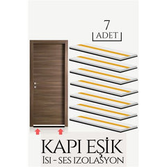 Takaz Global Kapı Eşik Isı İzalosyonu 7 Adet S.Tringali Design