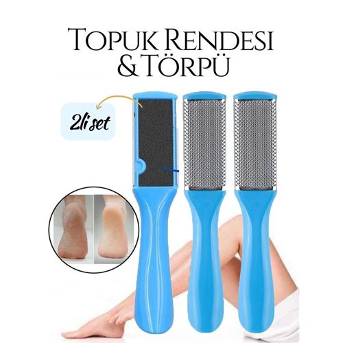 Takaz Global Topuk Rendesi ve Törpü 2 li Set Pixel Design 718915