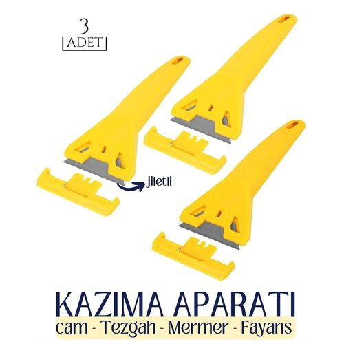 Takaz Global Tezgah Mermer Fayans Harç Kazıma Jileti