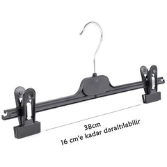 Takaz Global Etek Pantolon Eşarp Kıskaçlı Askı 8 li SET