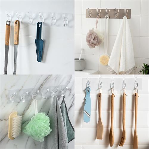 Takaz Global 5 Pinli Yapışkanlı Askı Xenoty Design 3 lü SET