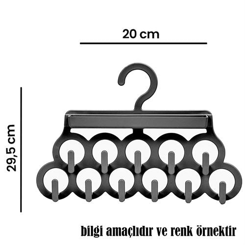 Takaz Global 3 lü Set Takı Şal Bilezik Kravat Askısı Herring Design