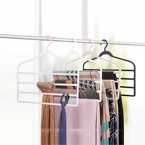 Takaz Global 3 Adet Pantolon Etek Şal Askısı Omaggio Design