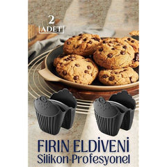 Takaz Global Silikon Fırın Eldiveni 2 ADET Collezioni Design