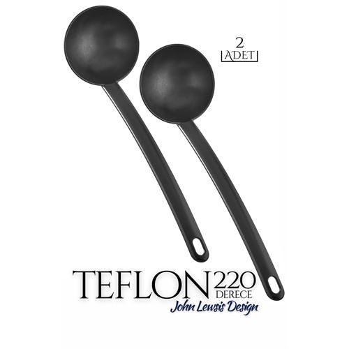 Takaz Global Teflon Servis Kepçesi 2 li Set J.Lewis Design