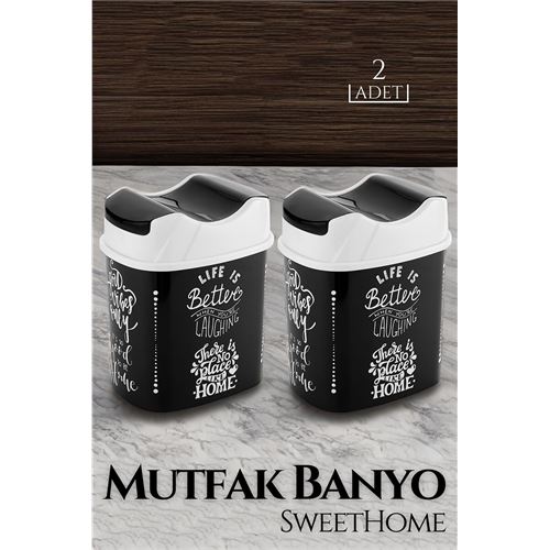 Takaz Global SweetHome Çöp Kovası 2 li SET