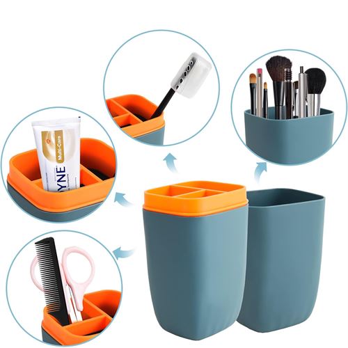 Takaz Global Organizer Kutu 3 lü Set Diş Fırça Gözlük Kozmetik