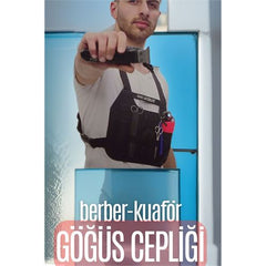 Takaz Global Kuaför Göğüs Cepliği Absolute Design