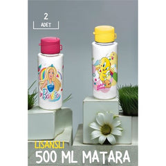 Takaz Global Barbie+Tweety 500ML Matara 2 li Set