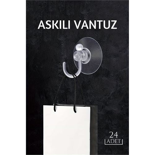 Takaz Global Askılı Vantuz 	24 lü Set