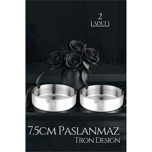 Takaz Global Mini Küllük Paslanmaz Çelik 2 li Tròn Design