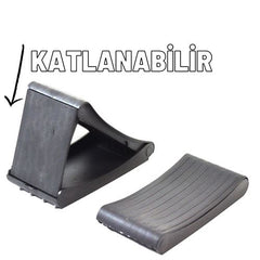 Takaz Global Çivili Katlanabilir Kayma Önleyici Katlanır Takoz