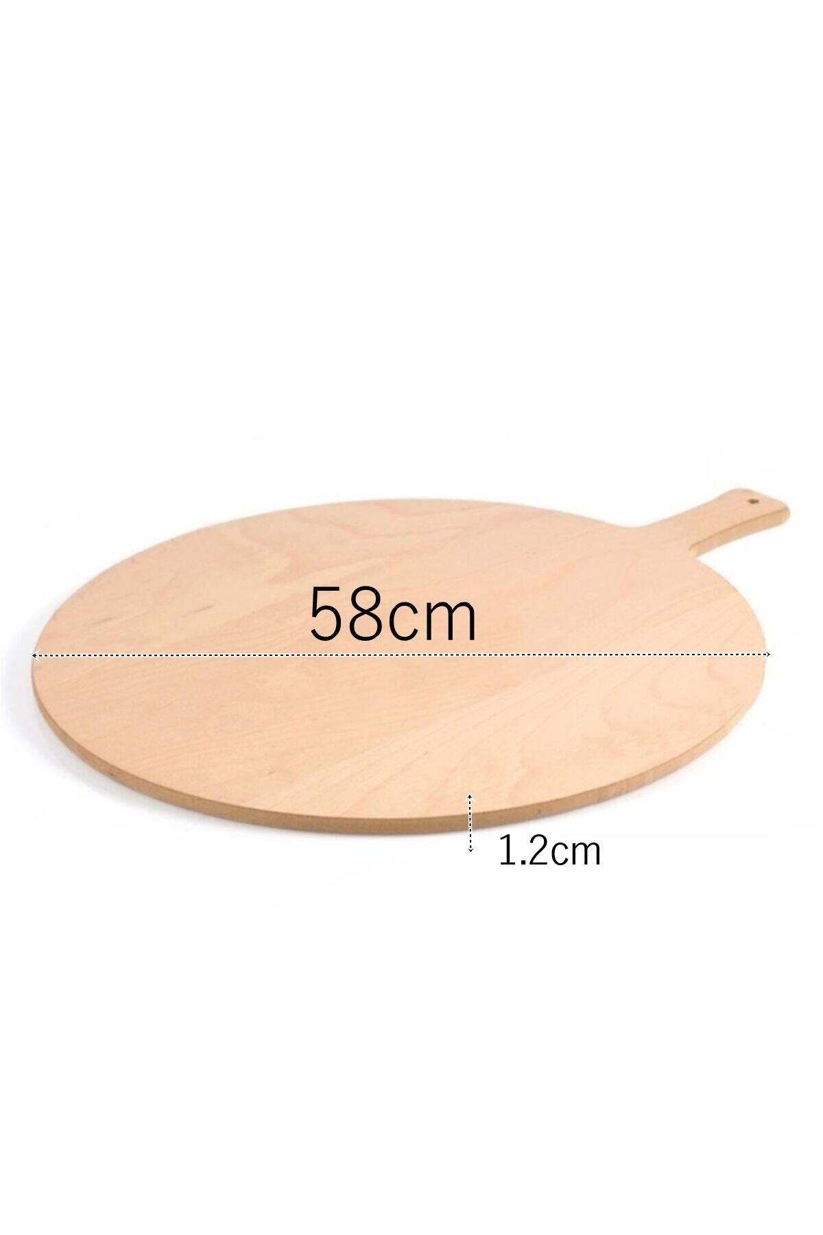 Tezgah Üstü Hamur Açma Bazlama Tahtası 60 cm