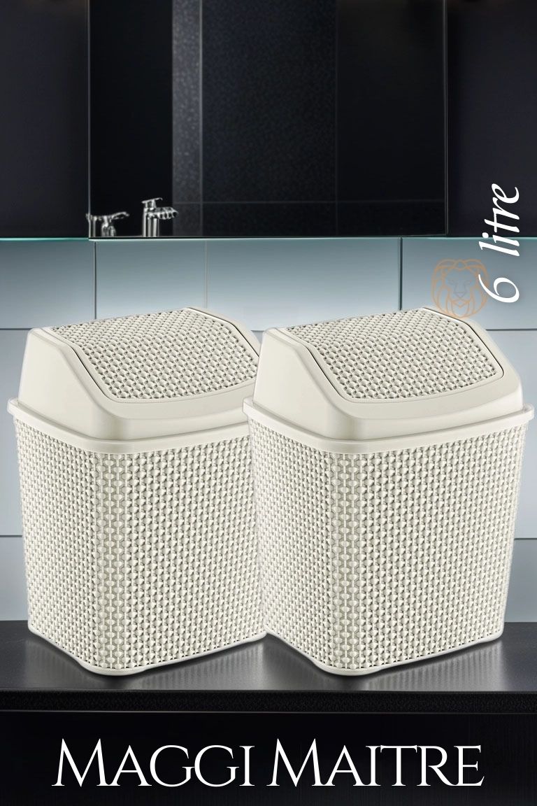 Çöp Kovası 2 li Set Maggi Maitre Design