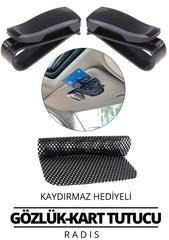 2 ADET Araç Gözlük Tutucu Kaydırmaz Ped HEDİYELİ 428386