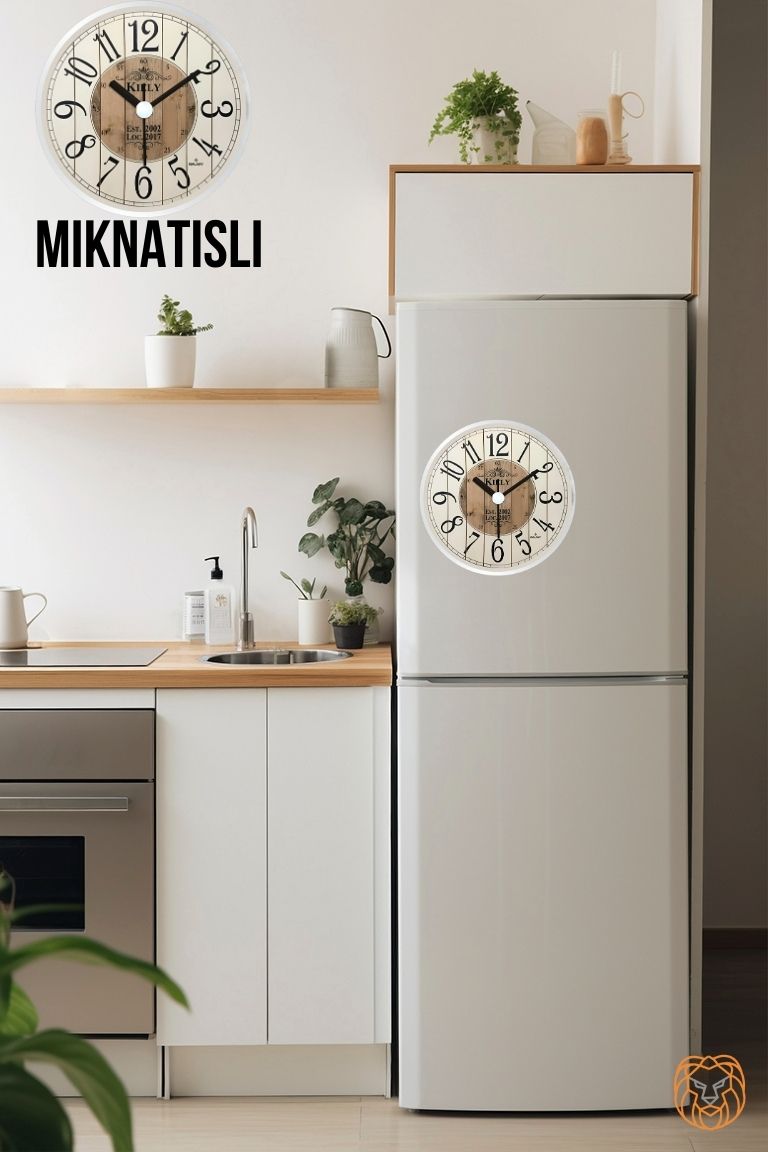 Mıknatıslı Buzdolabı Saati 719922