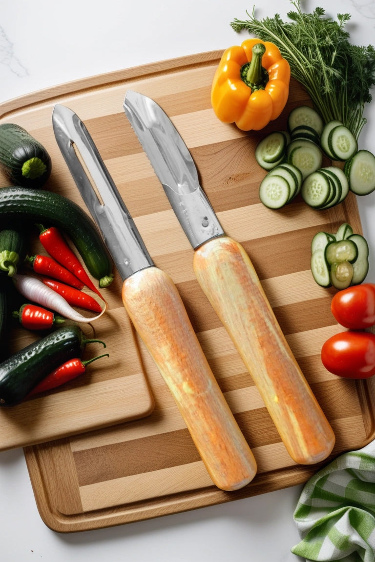 Soyacak Oyacak Ahşap Saplı 2 li Set Scopelliti Design