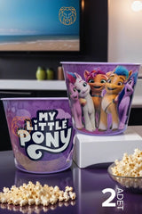 My Little Pony Patlamış Mısır Popcorn Kovası 2 li SET