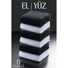 Takaz Global El Yüz Havlusu Mikrofiber 6 lı SET