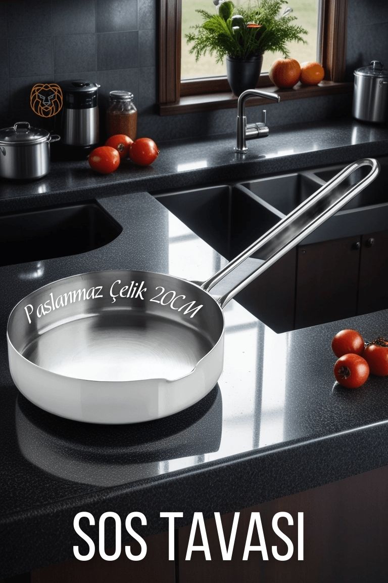 Çelik 20 cm Sos Tavası Martorano Design