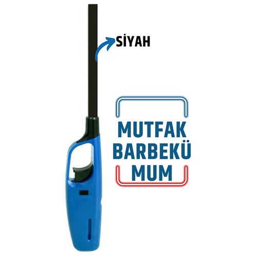 Takaz Global MasBlack Emniyetli Mutfak Barbekü Şömine Çakmağı